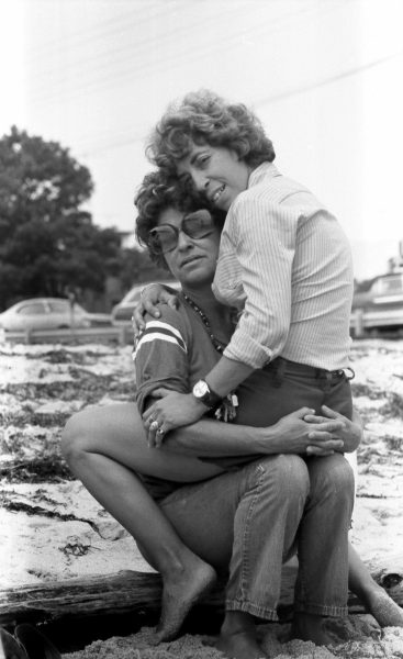 Donna Gottschalk Helaine-on her girlfriend’s lap Provincetown (1974)